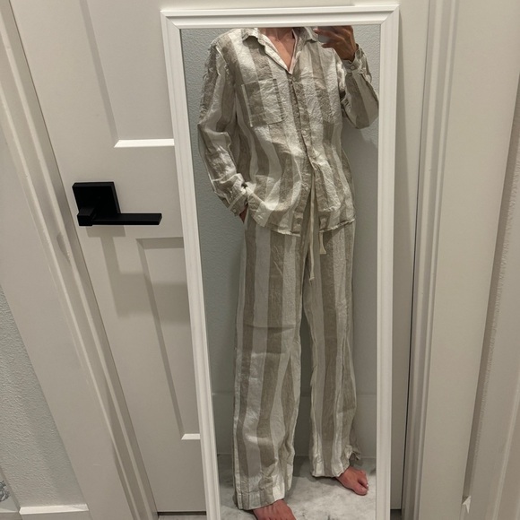 Linen Social Milk and Honey - pajama set - Picture 6 of 10